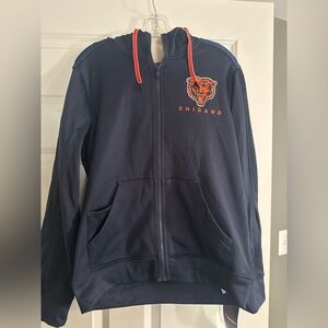 Fanatics Navy BEARS NFL full zip Hoodie